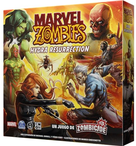 CMON | Marvel Zombies: Hydra Resurrection | Expansion | Kooperativt brädspel i Zombieapokalypsen | Från 14 år | Från 1 till 6 spelare | 60 Minuter per spel | Svenska
