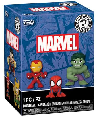 Funko Mystery Mini - Marvel NC - 1 of 12 to Collect - 1 of 12 to Collect - Styles Vary - Marvel Comics- Vinyl-Sammelfigur - Geschenkidee - Offizielle Handelswaren - Comic Books Fans