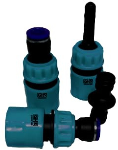 Aquadrainer Deluxe Quick Connect, Entwässerungssystem für Camping, Hobby, Haus und Garten, für Rohrleitungssysteme, nicht Schlauchsysteme