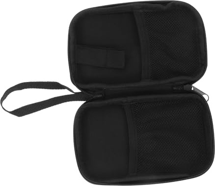 EXAOMBLE Bolsa De Transporte Para Glucómetros Estuche Organizador Portátil Para Diabéticos Protección Sólida y Diseño Versátil