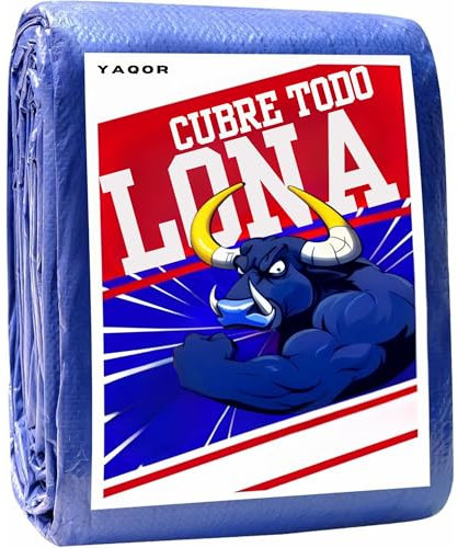 Bâches imperméables pour extérieur ou auvent imperméable extérieur. Protection résistante avec auvents, plastiques et tissus imperméables (275 x 275 cm)