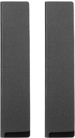 sourcing map 2 Pcs Knife Tip Guards 11x 2.17 ABS Knife Cover Sleeves Case Blade Protector Universal Sheath for Home Kitchen, Black