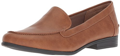 LifeStride Womens Margot Loafer, Tan, 9.5 US
