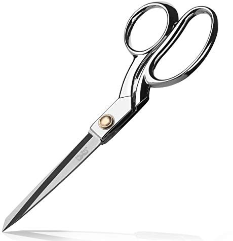 Mr. Pen Classic Metal Fabric Scissors, 8 Inch, Carbon Steel, Sewing Scissors, Fabric Scissors for Cutting Clothes, Heavy Duty, Fabric Shears, Sewing Shears, Tailor Scissors