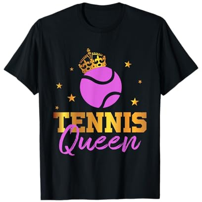 Tennis Queen tennista atleta regalo donna Maglietta