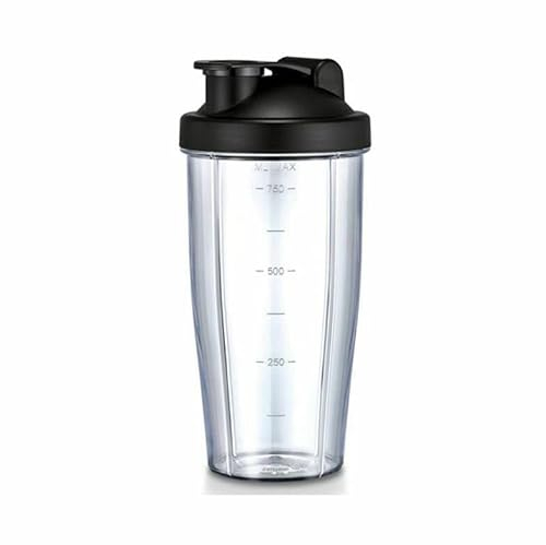 Moulinex Tefal - Botella on-the-go 0,75 l para licuadora ActiMix Nomade BlendGo LM1B1