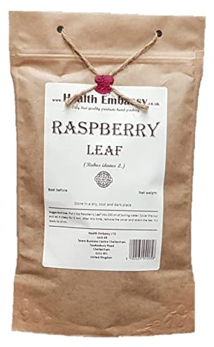Health Embassy Feuille de Framboisier Tisane | Rubus Idaeus L | Raspberry Leaf Tea (50g)