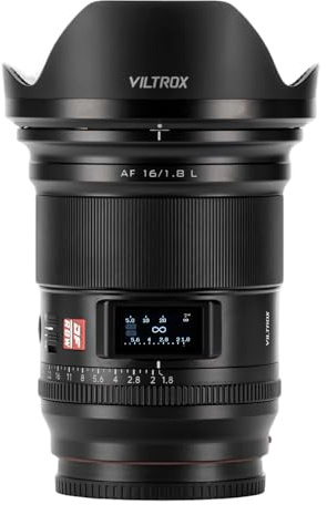 VILTROX Obiettivo Full Format 16 mm f/1.8 L per L Mount