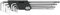 Vorel 56475 Hexagonal Wrench with Ball Set 9pcs 2.5 – 10 mm CRV