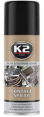 K2 Contact Spray Electrical Cleaner Spray & Degreaser - Spark Plugs, Breakers, Cables, Contacts, Fuses - Corrosion Protection - 400 ml
