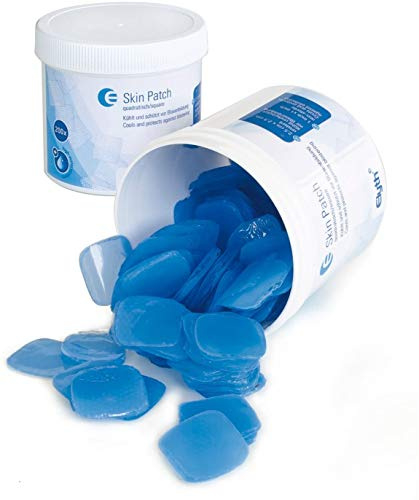 Pansements carrés pour ampoules, protection de la peau 2,5cm x 2,5cm, 200 pièces - contient un hydrogel refroidisssant