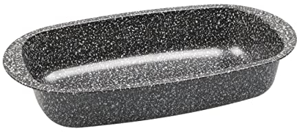 chg Skandia Xtreme Plus Granito -Stampo per pane con rivestimento antiaderente a 4 strati, effetto granito, dimensioni: 37 x 20 x 7 cm