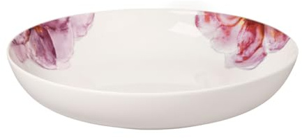 Villeroy & Boch – Rose Garden Schüssel, Porzellan Schüssel Weiß, Füllmenge 5218 Ml, Mikrowellensicher Und Spülmaschinenfest