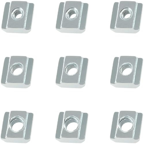 120 tuercas guía cuadradas deslizantes en T para perfiles de aluminio de la serie 2020