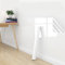 Electrostatic Wall Protective Film - Clear Plastic Static Cling Wall Protector Film, Removable Contact Paper Washable Protector Film Sticker for Wall, Cupboard, Sofa, Door, Furniture,Kitchen 40X500cm