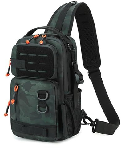 Générique Sac À Dos De Pêche | Sac À Leurres Résistant Et Imperméable | Kit De Matériel De Pêche pour Voyage, Camping, Randonnée, Pêche en Rivage, Surf, Eau Salée, Poisson-Chat Et Perche