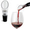TenTen Labs Verseur Aérateur à Vin Décanteur à Vin (pack de 2) – Bec Verseur de Qualité Premium – Pour Carafe à Decanteur – Coffret Cadeau Inclus (noir)