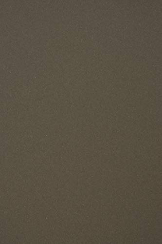 Netuno 10x Dark Brown Cardboard A4 210x297mm 8.27x11.7 inches 360gsm Materica Pitch Natural Card Coloured Cardboard Recycled cardstock for brochures Business Cards Book Covers eco-Friendly Cardboard