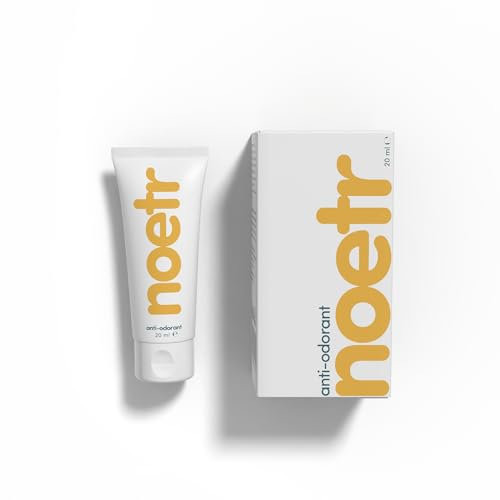 Noetr Deodorant - ohne Aluminium/Alkohol - gegen Schweißgeruch - 72h Schutz - reicht 6 Wochen (20 ml) - Unisex - Anti-Flecken-Formel