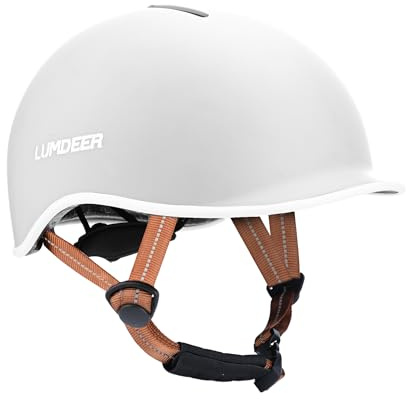 LUMDEER CITYCLE Bicycle Helmet - Minimalist Retro E Bike Helmet, Certified Scooter Helmet for Commuting, Adult Helmet Mens, Womens
