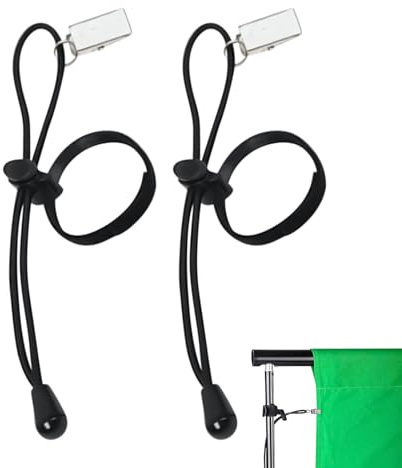 Teksome Backdrop Clips - 2 Piezas Clip Soporte Para Fondos,Para Manteles, Pantalones Campana Y Eventos Como Bodas, Cumpleaños O Estudios