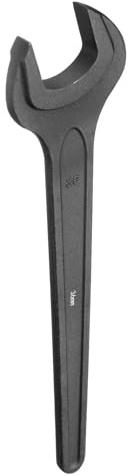 QUARKZMAN Llave De Boca Fija Simple De Un Extremo, 36mm, Llave De Boca Gruesa De Acero CR-V Para Reparación Automotriz Y Ensamblaje De Muebles, Negra