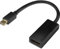 Renkforce RF-4229013 DisplayPort/HDMI Adapter [1x Mini-DisplayPort Stecker - 1x HDMI-Buchse] Schw