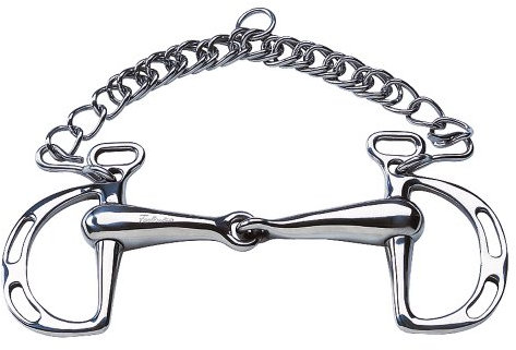 Feeling 606635 Gebiss Kimberwick, Unisex, 606635, Mehrfarbig, 135 mm