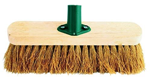 Jantex Soft Coco Wooden Broom Head - 12
