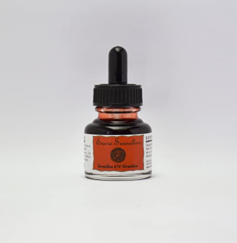 ENCRE DE CHINE VERMILLON 30ml
