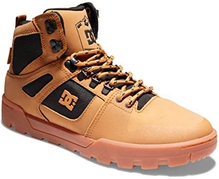Dc Shoes Pure Hi - Boots en cuir High Top résistantes à l’eau pour Homme