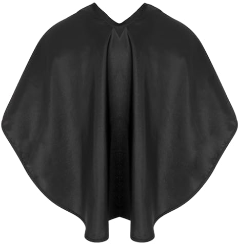 Simarro Makeup Cape - Beauty Salon Bib, Hair Dye Shorty Smock, Oil-Proof Shawl for Stylists and Artists