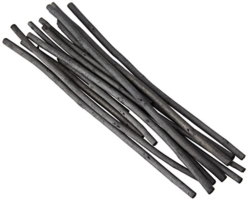 Winsor & Newton 7005172 Natural Charcoal Zeichenkohle aus Weidenholz, deckende Zeichenkohle in Künstlerqualität ideal für Kohlezeichnungen mit hohen Kontrasten - Dünn, 12 Stück