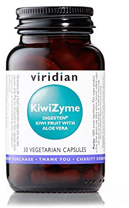 Viridian KiwiZyme - Digesten Kiwi Fruit with Aloe Vera - 30 Vegicaps
