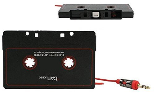 L&C® Car Audio Tape Cassette Adapter For Cell Phone Mp3 Cd Radio Nano 3.5mm Jack Aux