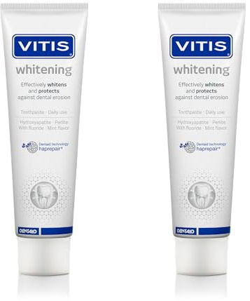 Vitis whitening Zahnpasta 100ml, 2er Pack (2x 100ml)
