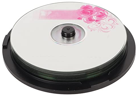 CD R Blank Discs, 700MB 52X Recordable Disc, Blank CDs for Burning Music Storing Digital Images Data (10PCS)