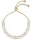 Ted Baker Isabela Crystal Baguette Adjustable Bracelet For Women (Gold/Crystal)