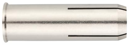 INDEX A PERFECT FIXING - HEC4M10 [HE-C4] Anclaje hembra con rosca interior métrica y collarín, Expansión por impacto, Homologado, Acero inoxidable A4, Medida: M10 x 40 Ø12, Caja de 50 unidades