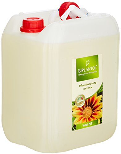 BIPLANTOL® Vital NT - 10L Konzentrat | Universelles biologisches Pflanzenstärkungsmittel | Hochkonzentrierte Pflanzenpflege & Blattpflege | Gesunderhaltung & Regeneration von Pflanzen aller Art