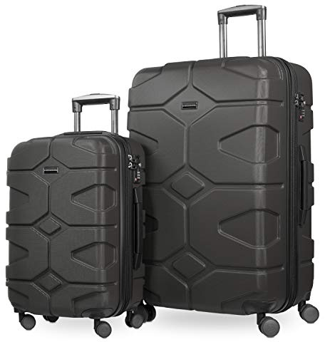 HAUPTSTADTÄSKA X-Kölln – handbagage hårt skal, grafit, Set, Resväska set