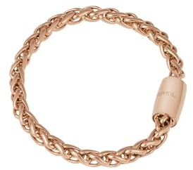 Breil - Damenarmband Element Small Wave aus der Kollektion MAGNETICA SYSTEM TJ2932 - Damenschmuck, Armband ist veränderbar und mit anderen Stücken der Kollektion kombinierbar - Stahl/Roségold, 19 cm