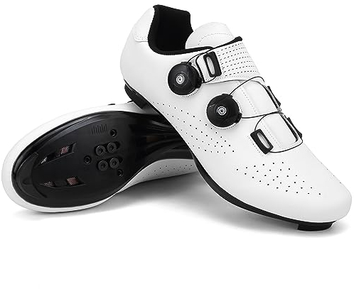 Hixingo Fahrradschuhe Herren MTB Radsportschuhe Rennradschuh Mountainbike Schuhe Sneaker Atmungsaktive Indoor Outdoor-Radschuhe Fahrrad Schuhe, SPD/SPD-SL Kompatibles