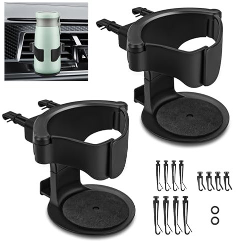 Getränkehalter Auto 2 Stück Becherhalter Auto Lüftung dosenhalter Cup Halterung Auto cupholder car kaffeebecher Flaschenhalter Für Kaffeebecher Getränkedose Car Accessories Interior
