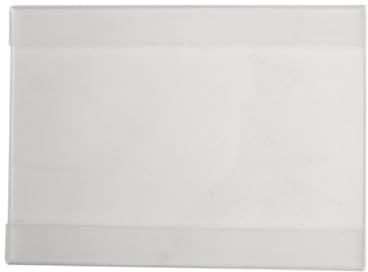 Cadre photo mural en acrylique sans perforation et porte-étiquette pour utilisation sur le marché, design transparent pour afficher des informations sur le produit et la publicité (style horizontal A5