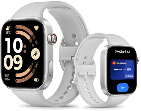 XIAOMI Redmi Watch 6 NFC, smartwatch Hombre y Mujer, 24 días, Gris