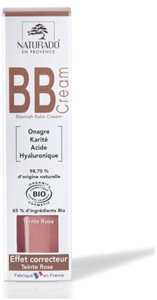 Naturado Rose Tinted mineral pigments ultravitaminée 50ml