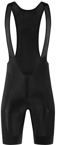 QIULKU Culotte Ciclismo Hombre,Pantalones Cortos de Cicli Pantalones Cortos con Pechera for Bicicleta, Monos for Hombre, Tirantes de Gamuza MTB, Mallas for Bicicleta, Ropa de Ciclista(FN-038H,XL)