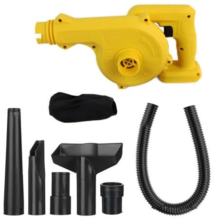 Souffleur électrique sans fil 2 en 1 Aspirateur Aspirateur Souffleur Soufflant et Collecteur de feuilles d'aspiration pour batterie 18 V