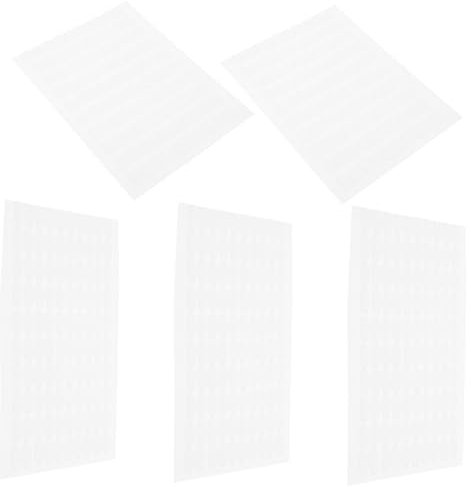 CHILDWEET 500 Pcs Double-Sided Adhesive Gel Dots Removable for Wall Hanging and Mounting, Strong Sticky Wall Mount Fasteners for Home and Office Use